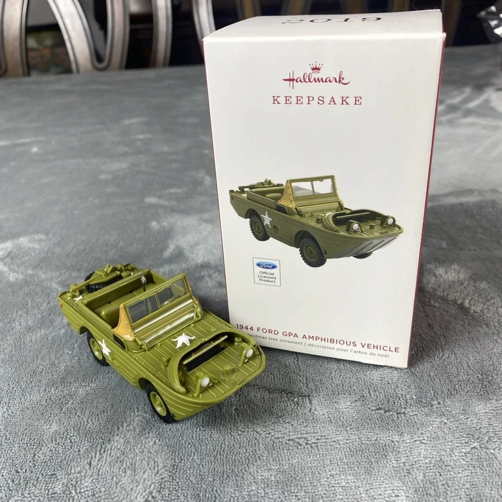 Hallmark  1944 Ford GPA Amphibious Vehicle  Keepsake Ornament 2019